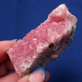 Cobaltoan calcite, gemmy guava, Malachite, Goethite? - Mashaba West, Congo 65 grams