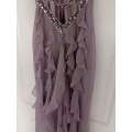 Purple matric dress