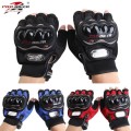 Genuine Motorcycle Black Gloves ~ XL
