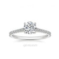 .75ct Cr Diamond CZ Ring In Classic Solitaire Setting  *18KGP*   SIZE   7   -   O   -   54.5mm
