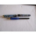 Vintage Blue Mono -cloissone Pen