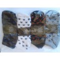 12 Pair Cotton Spandex Multi Star Sports Socks