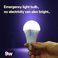Smart Rechargeable LED 9 Watt Light Bulb 9W E27