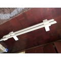 Bed Guard Rail (White, Wooden)
