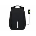 USB Charging Backpack Waterproof Laptop Bag