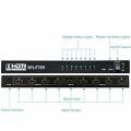8-Port HDMI Audio Video Output 8-Way Output Distribution Repeater Amplifier Distribution Box