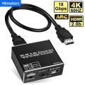HDMI 2.0 Converter 4K 60Hz HDR ARC HDMI to HDMI Toslink Audio Extractor Splitter