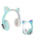 Kids Cat Earphones, Music Kids Headset Comfortable 20Hz to 20KHz for Kids
