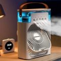 Air Conditioner Fan Plastic Misting Humidifier Fan Rechargeable Desktop Air