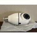 Light Bulb 360 Wi-Fi Panoramic Home HD Smart Security Camera