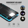Solar Charger 16800mAh Portable Charger with 4 Solar Panels