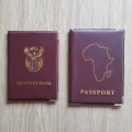 Old South African ID & Passport booklet covers