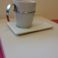 Porcelain Cup Holder/Saucer