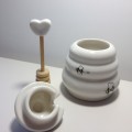 Little Bee Porcelain Honey Pot
