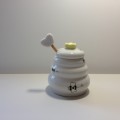 Little Bee Porcelain Honey Pot