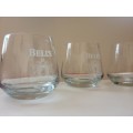 Bells Scotch Whiskey Tumblers Ltd Edition Set of 4