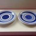 Italian Designer Migo Porcelain S/Plate`s Set of 3