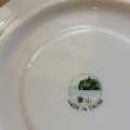 2 x Chinese Porcelain Cake Plates