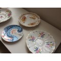 4 x Stunning English Porcelain s/Plates / Trinkets / Wall Decor