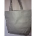 PANDORA Grey Faux Leather Tote Bag