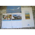 KLM - 2 LETTER CARDS A POSTCARD AND A MENU