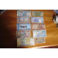 Banknotes - Lot of 10 Different International Bank Notes # 3