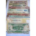 BANKNOTES - LOT OF 10 DIFFERENT INTERNATIONAL BANK NOTES # 7