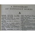 THE WORDSWORTH DICTIONARY OF DIFFICULT WORDS  Compiled by Robert H. Hill