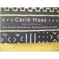 KOLJANDER  deur Carie Maas  Debuutwenner van Die Groot Afrikaanse Romanwedstryd in 2012