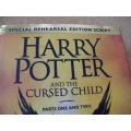 HARRY POTTER AND THE CURSED CHILD  Special Rehearsal Edition Script  Parts One and Two