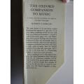 THE OXFORD COMPANION TO MUSIC  by Percy A. Scholes