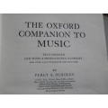 THE OXFORD COMPANION TO MUSIC  by Percy A. Scholes
