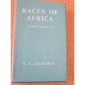 RACES OF AFRICA by Seligman