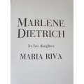 MARLENE DIETRICH  by her daughter Maria Riva  (BIOGRAPHY)