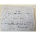 THE NEW CONSTITUTION  by Ellison Kahn