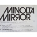 MINOLTA MIRROR  An International Magazine Of Photography