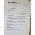 KRONOS Journal of Cape Histoy/Tydskrif vir Kaaplandse Geskiedensi No. 19