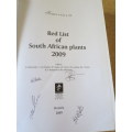 RED LIST OF SOUTH AFRICAN PLANTS 2009  by Raimondo, Van Staden, Foden and other editors