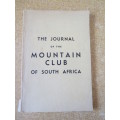 THE JOURNAL OF THE MOUNTAIN CLUB OF SOUTH AFRICA