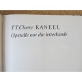 KANEEL  deur T.T. Cloete  Opstelle oor die letterkunde
