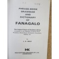 FANAGALO  Phrase-book, Grammar and Dictionary by J. D. Bold