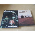 CONTACT Rhodesia at war  by John Lovett  &  CONTACT II  by Paul L. Moorcraft