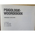 PSIGOLOGIEWOORDEBOEK  deur C. Plug, W.F. Meyer, D.A. Louw & L.A. Gouws