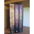 THE KING RAVEN TRILOGY: HOOD, SCARLET and TUCK by Stephen R. Lawhead (3 Vol. in Slipcase)