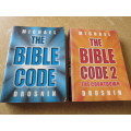 THE BIBLE CODE AND THE BIBLE CODE 2 The Countdown  by Michael Drosnin