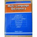 MULTI-LANGUAGE DICTIONARY AND PHRASE BOOK. Reader`s Digest.