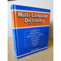 MULTI-LANGUAGE DICTIONARY AND PHRASE BOOK. Reader`s Digest.