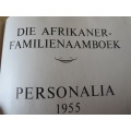 DIE AFRIKANER-FAMILIENAAMBOEK EN PERSONALIA  Saamgestel deur J. H. Redelinghuys