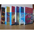 FIRST SIX HARRY POTTERS  by J. K. Rowling  (PAPERBACKS)