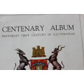 CENTENARY ALBUM. Pretoria`s first century in Illustration. Compiled by prof. S.P. Engelbrecht.   (W)